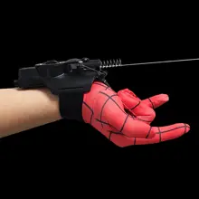 ML Legends Spiderman Web Shooter Wrist Toy-Rope Launcher Superhero Role-Play Cosplay Peter Parker Props Gloves Gift for Kids