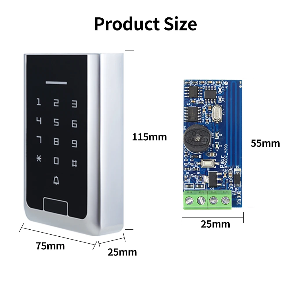 LUCKING DOOR WR10-R-EM беспроводной RFID-считыватель карт