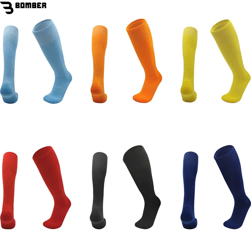 

Нескользящие носки для мужчин и детей, профессиональные Компрессионные носки в полоску, спортивные носки, футбол