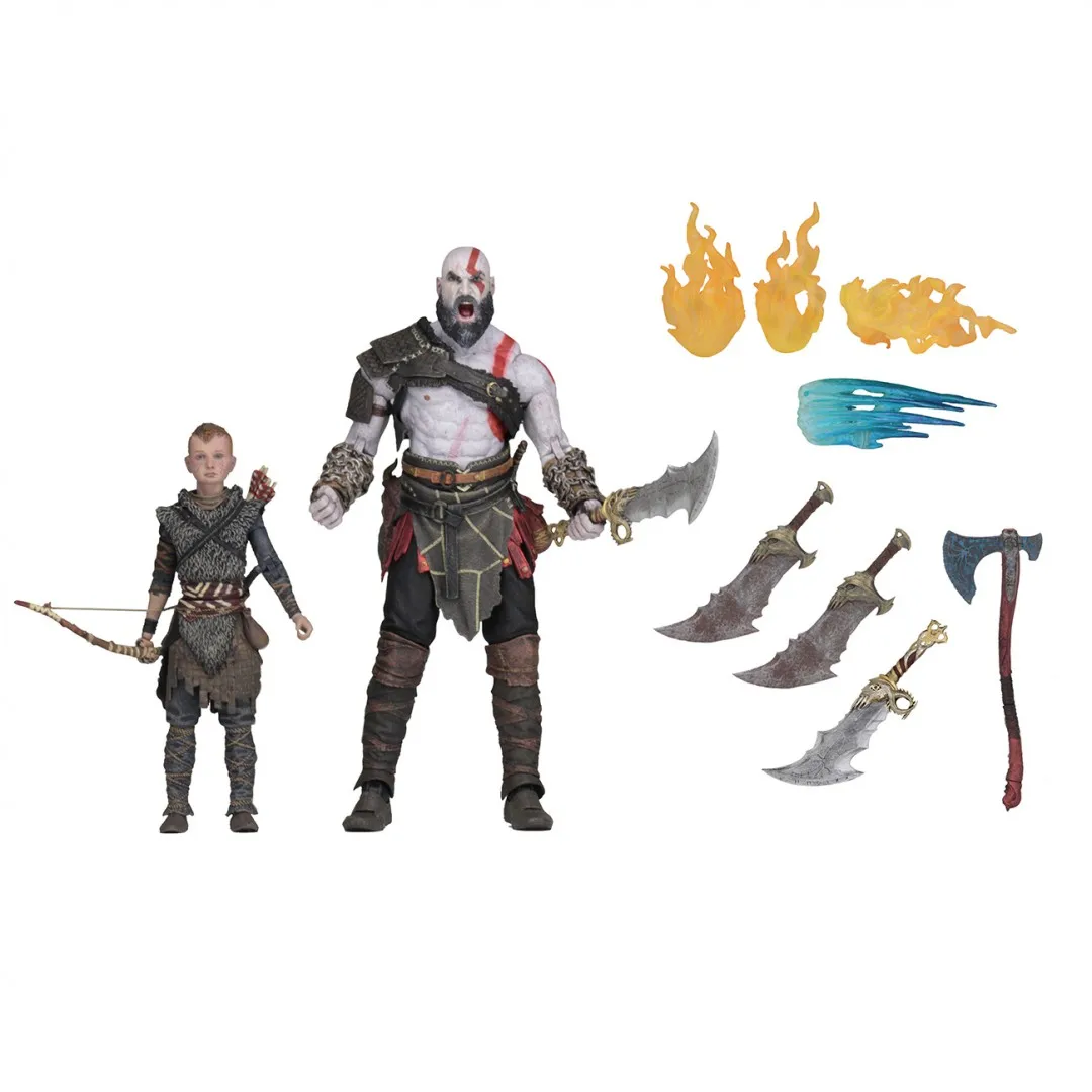 Фигурка Neca God of War Ultimate Kratos Atreus Action Figure 2 Pack 1:12 Game Collection |