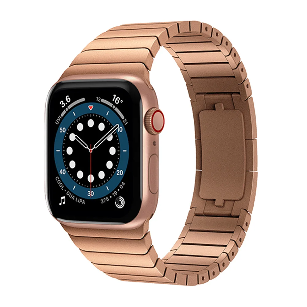 Strap for Apple watch band 44mm 40mm 45mm 41mm 38mm 42mm 49mm Stainless steel metal bracelet iWatch Serie 3 5 se 6 7 8 Ultra