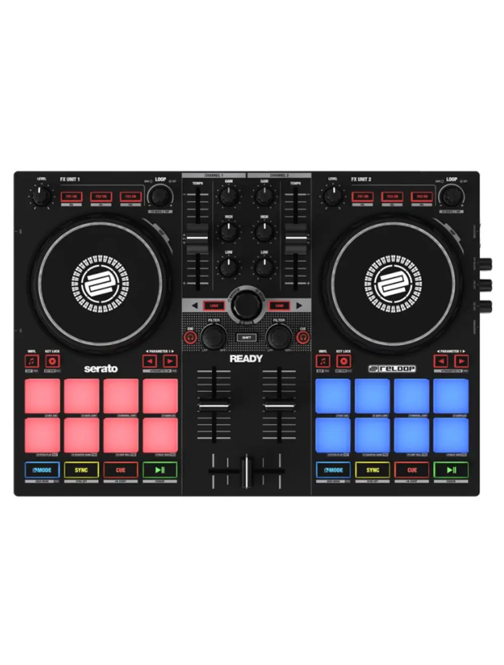 

100% OFFICIAL Reloop Ready 2-channel DJ Controller