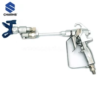 charhs 287030 cleanshot shut off valve airless clean shot anti spitting swivel adaptor for 78 inch paint spray gun 6 extension