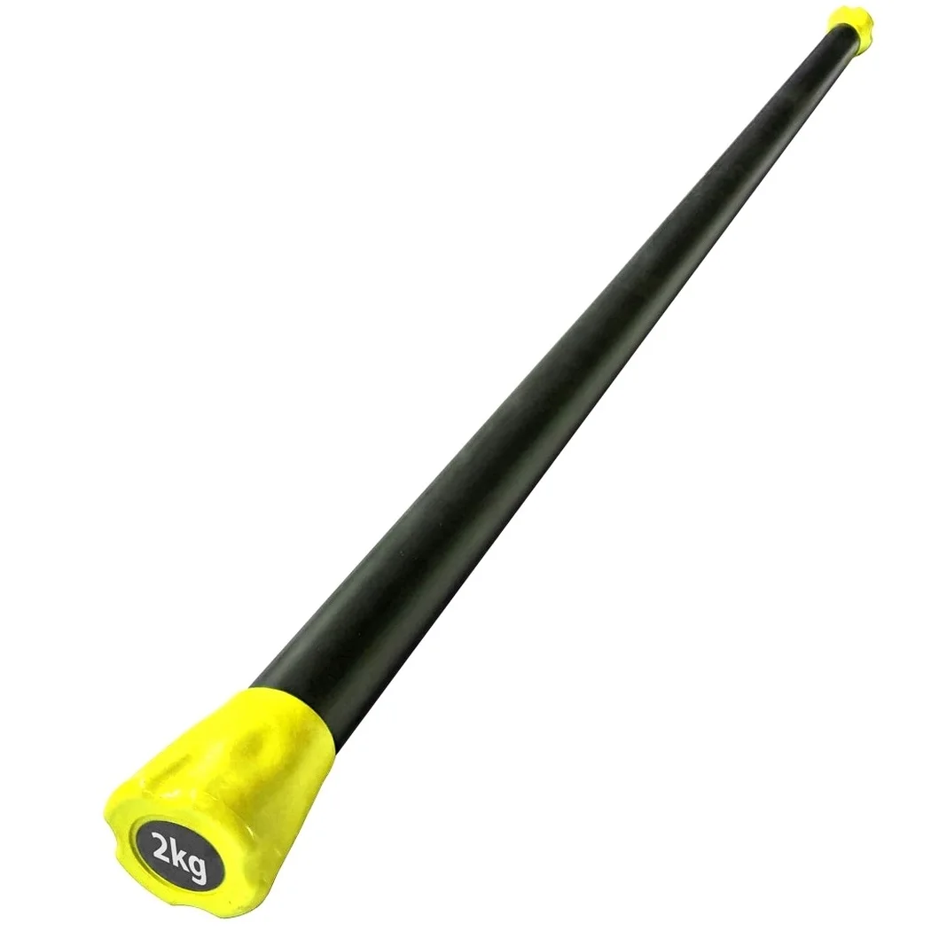 Аэробный взвешенный тонизирующий брусок для тренировок тела весом 2 кг, оборудование для тренировок в спортзале, весовая тренировка, лепка, упражнения на вытягивание на дверной раме, фитнес, гимнастика.