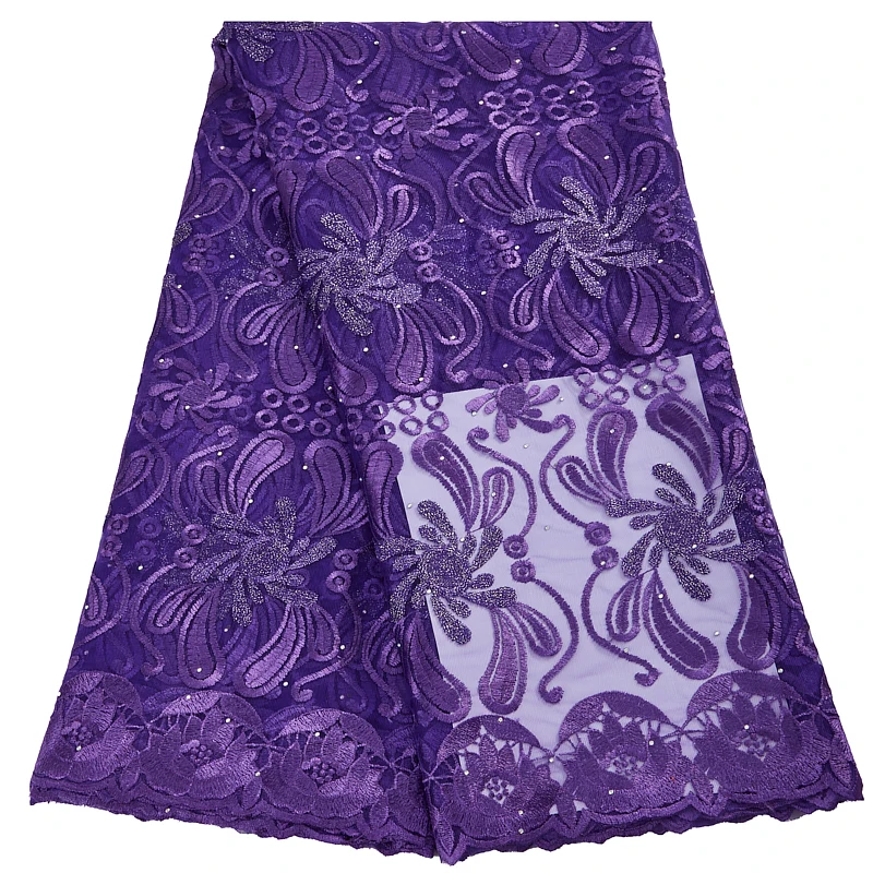 Новейшая африканская Тюлевая кружевная ткань 2022 Высококачественная вышитая