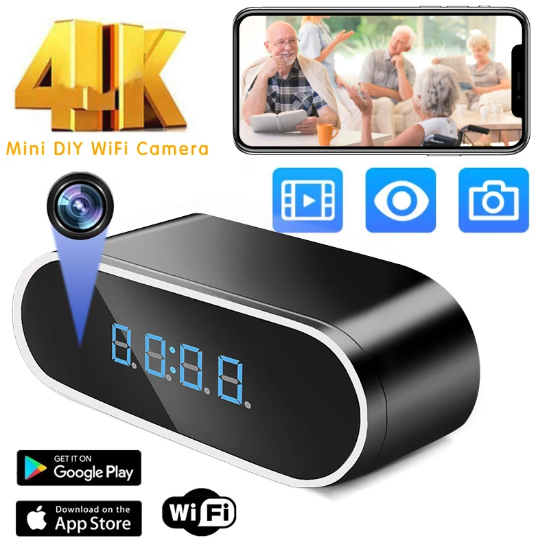 

Мини-камера HD с ИК-подсветкой, 1080p, Wi-Fi