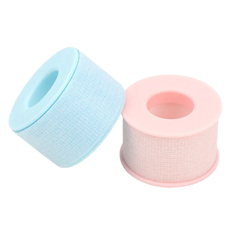 

Veyes Inc Eyelash Extension Tape Breathable Easy to Tear Medical Tape Pink Blue Eye Paper Under Patches Eyelash Extension Supply