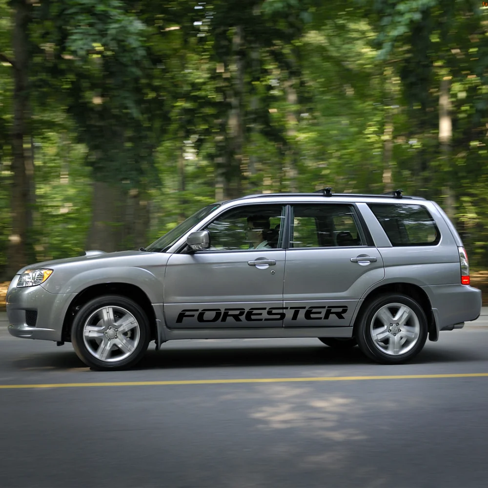 Наклейка на авто SUBARU FORESTER виниловая наклейка борта стикер для доставка бесплатно