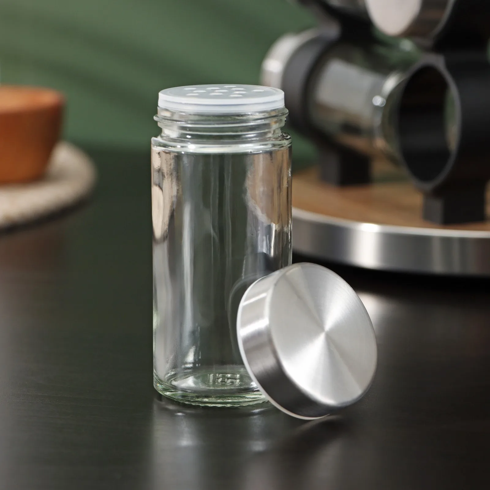 Набор для специй на подставке Эко 19×21 5 см 12 шт