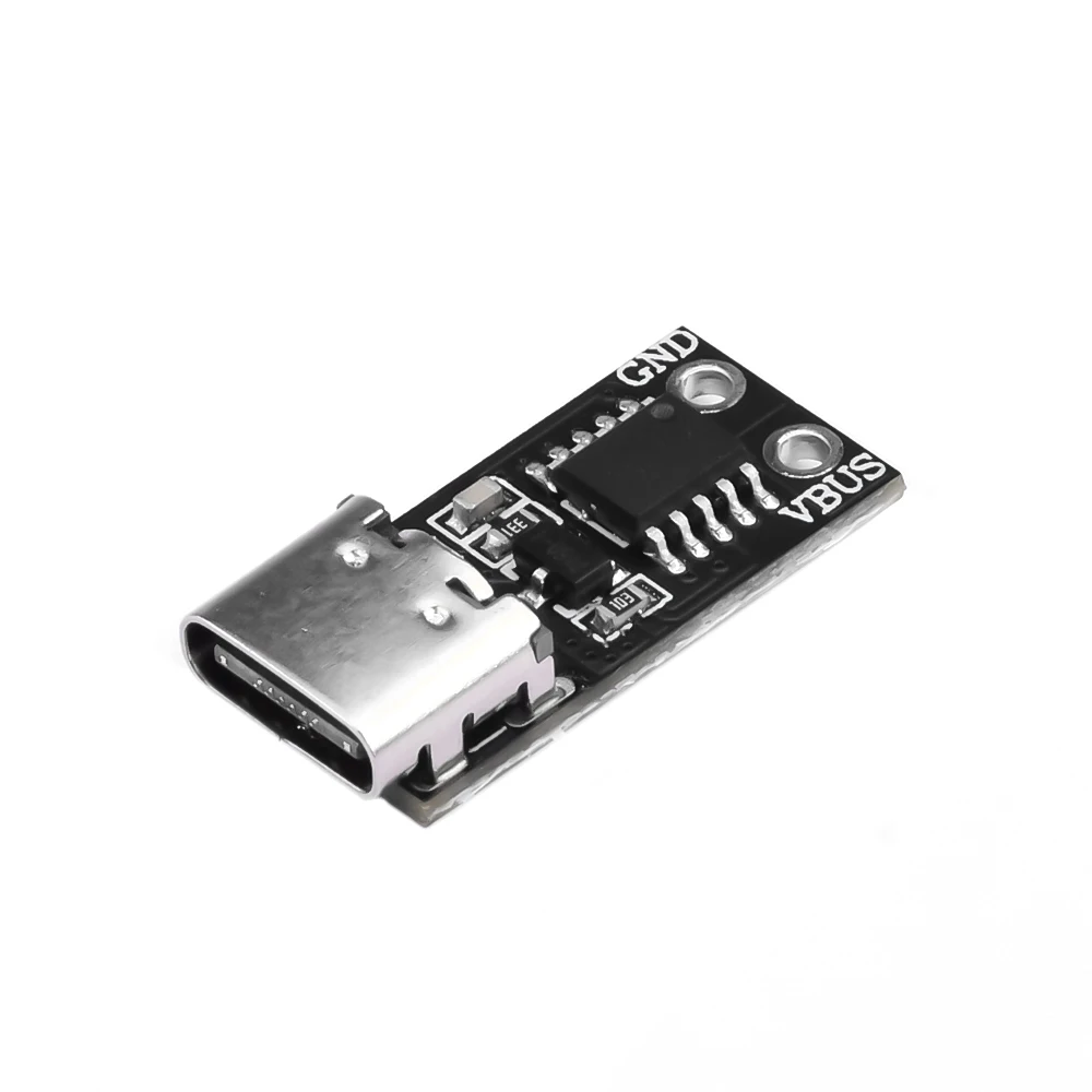 Купи 3A USB PD/QC 3.0/2.0 DC Decoy Detection Fast Charge Trigger Module TYPE-C USB interface Quick Charging Raising Pressure Board за 43 рублей в магазине AliExpress