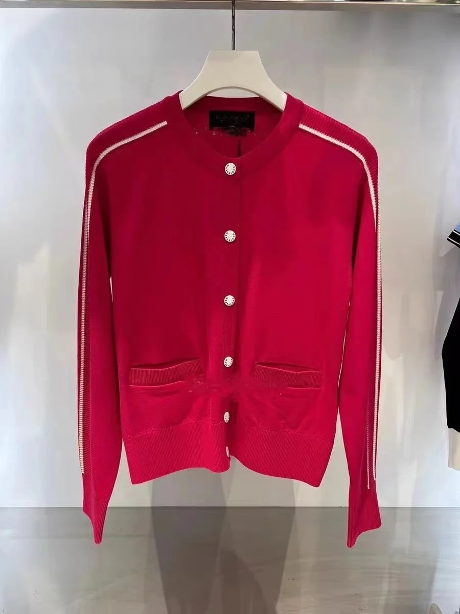 Женский комплект для гольфа с длинными рукавами-вязаный осенне-зимний новый cardean