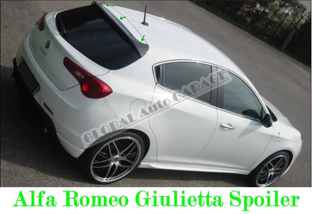 

Спойлер для Alfa Romeo Giulietta 2010-2020, автомобильный аксессуар, универсальные спойлеры, автомобильная антенна, Стайлинг автомобиля, разветвитель распылителей