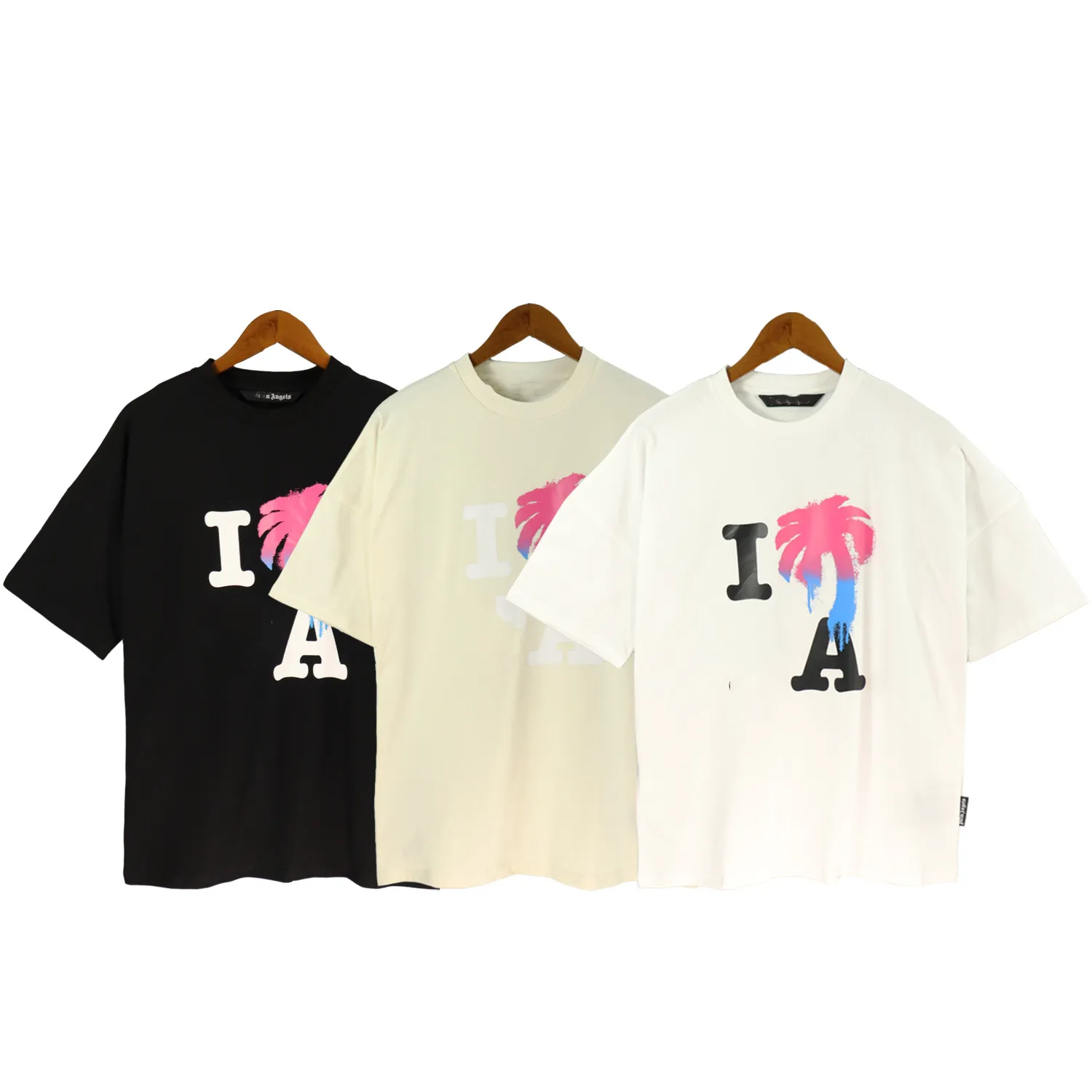 

ANGELS ORIGINS Printing Men Tshirt Casual Cotton Tshirts,Women Loose Tees Shirts Street Oversized T-Shirts Man