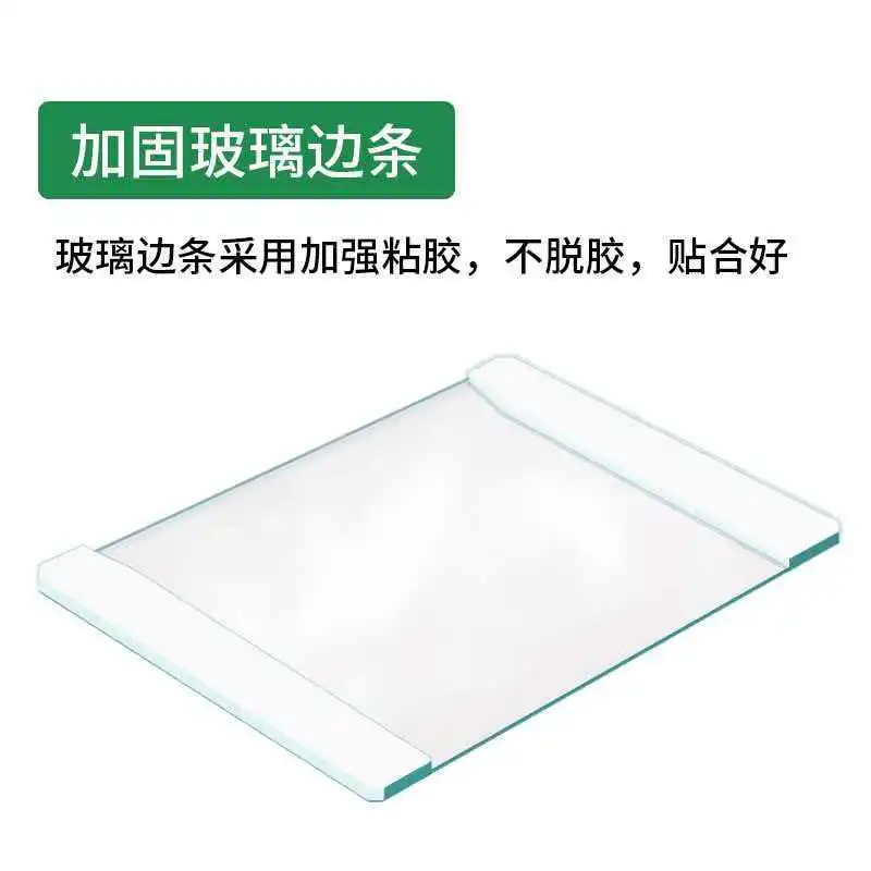 Фото Стеклянная пластина для электрофореза Western Blot с вертикальными канавками, для изготовления геля, протеинового геля, для электрофореза, длинная пластина, толстая пластина, короткая пластина №5