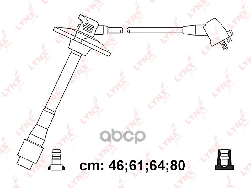 Провода Высоковольтные Комплект LYNXauto арт. SPC7553