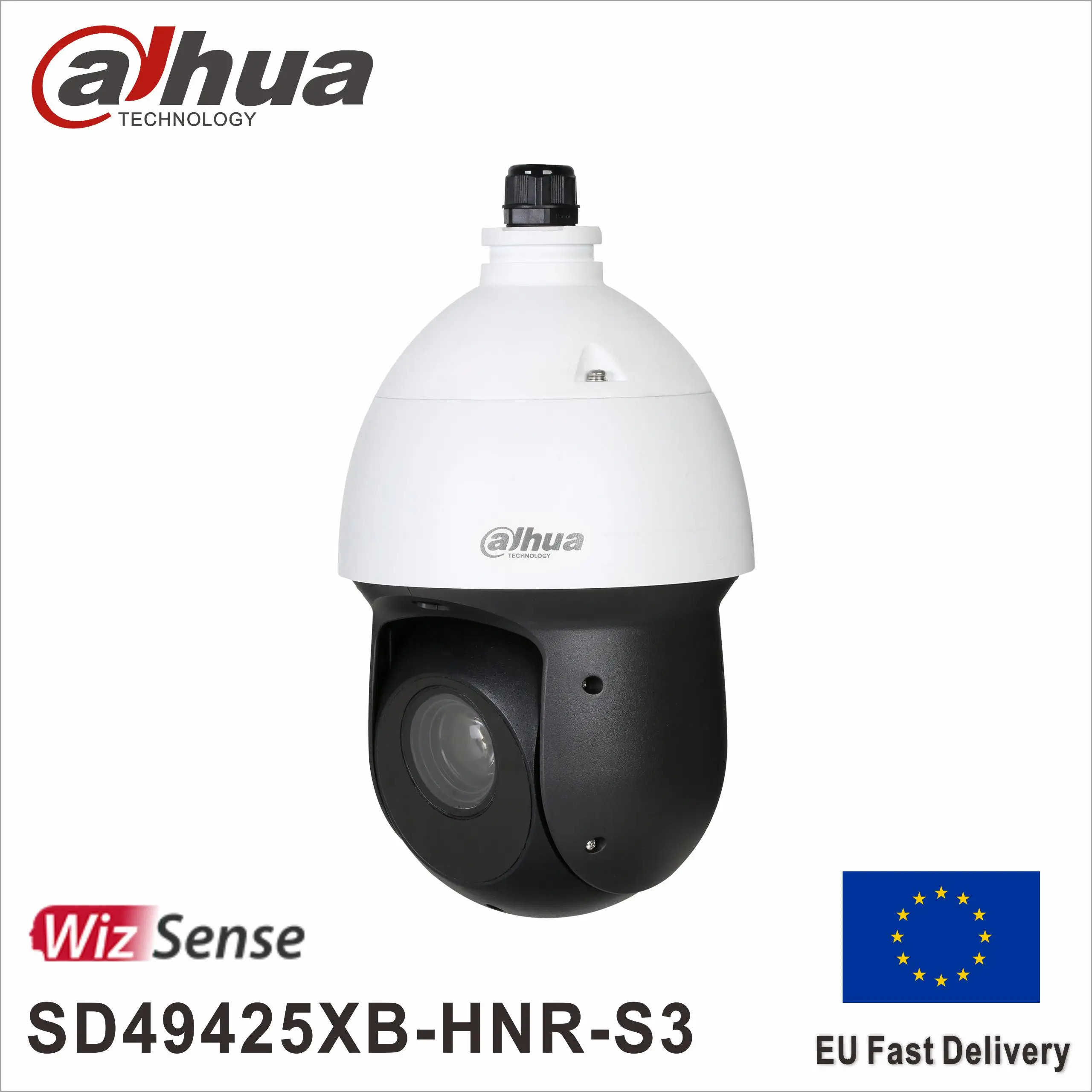 Original Dahua 4Mp SD49425XB-HNR-S3 PoE 25x Starlight IR IP66 WizSense Network PTZ Camera | IP