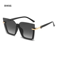 dixsg rimless sunglasses fashion women glasses square comfortable large eyeglasses 1052