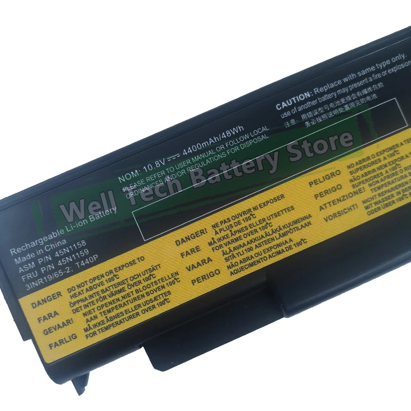 Аккумулятор 45N1145 45N1147 T440P для ноутбука LENOVO ThinkPad T440p Series T540p L440 L540 W540