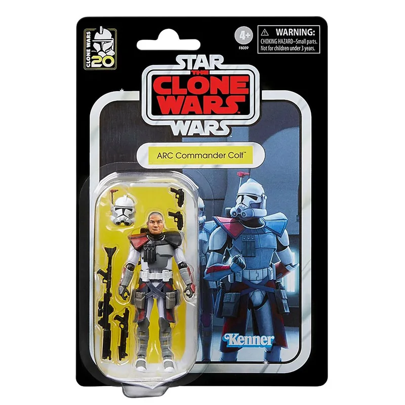 

[В наличии] Hasbro Звездные войны Винтажная Коллекция клон войн Arc Commander Colt Коллекционная Фигурка коллекционная игрушка 3,75 дюйма
