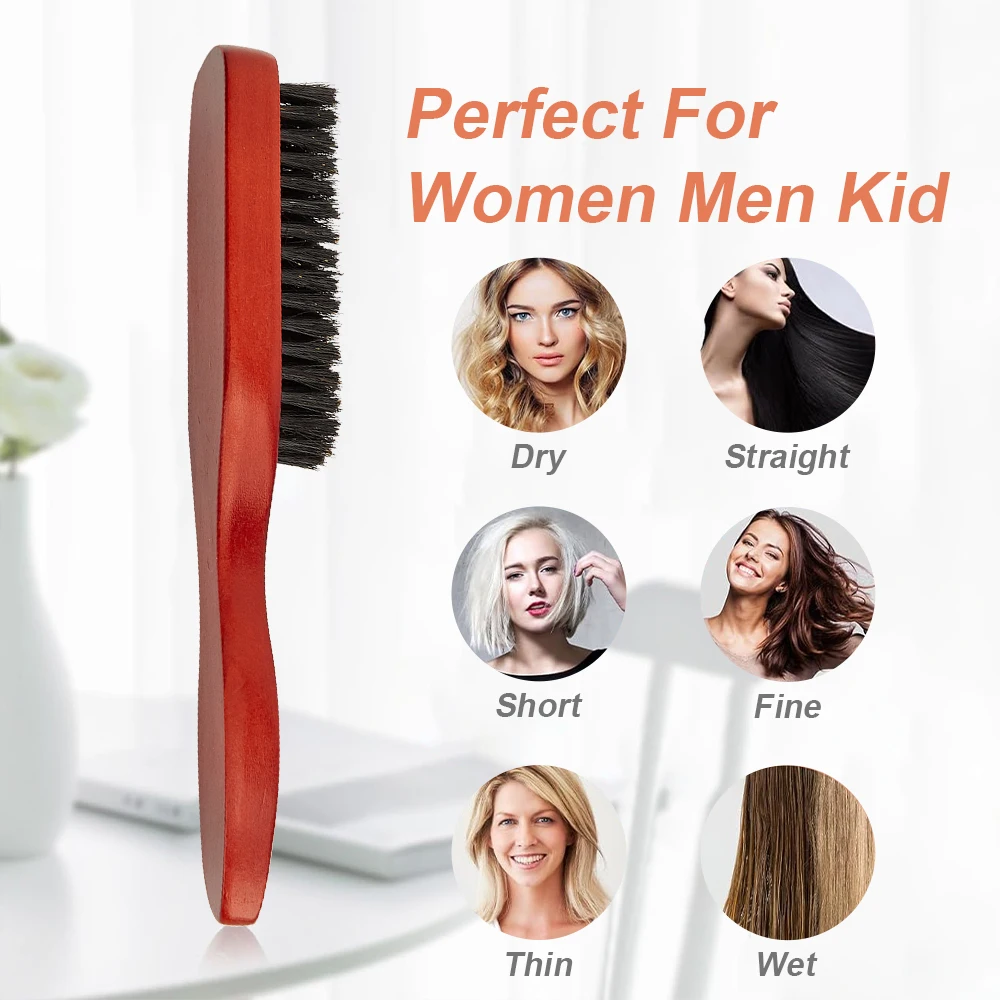 Деревянный гребень для бороды SALON FASHION