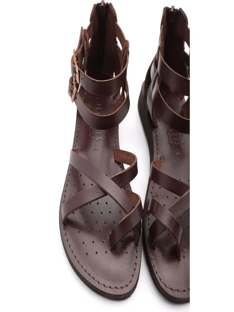 

Женские босоножки из натуральной кожи Marjin, розовые босоножки из натуральной ЭВА, с ремешком на щиколотке, лето❤Ортопедический подарок для ...