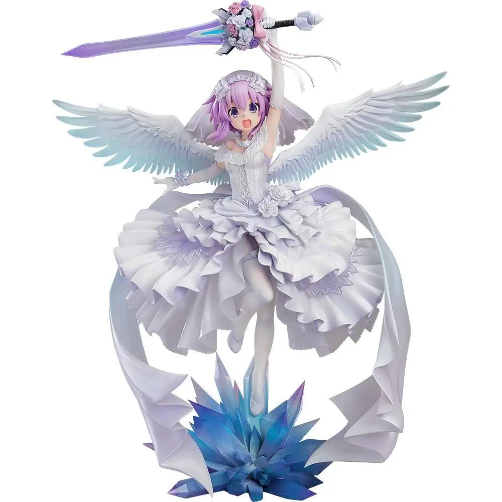Гиперразмерная Нептуния Neptunia Маленькая фиолетовая фигурка в масштабе 17