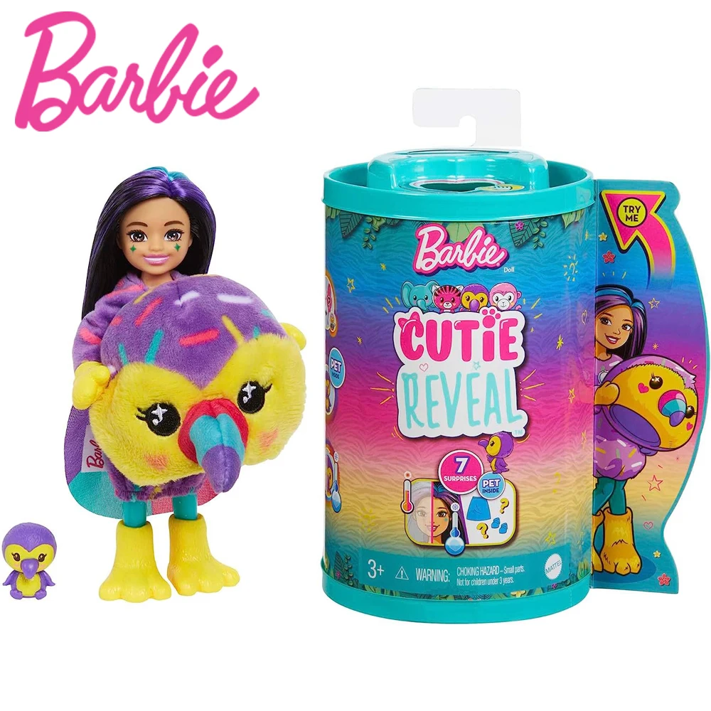 

Barbie HKR16 | Cutie Reveal Chelsea Jungle Series - Toucan