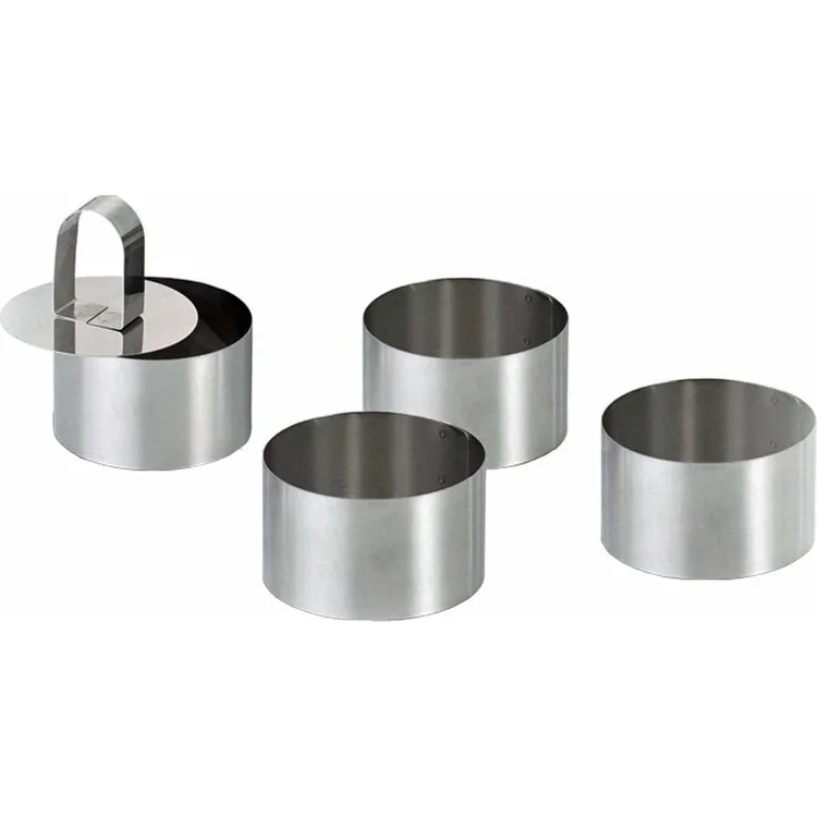 Форма для парфе Наркалип 4 штуки 8 см Форма для парфе Наркалип 4 штуки 8 см