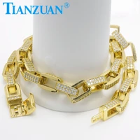 new fashion 5 5x11mm rectangle necklace hip hop popular moissanite for men women jewelry gifts