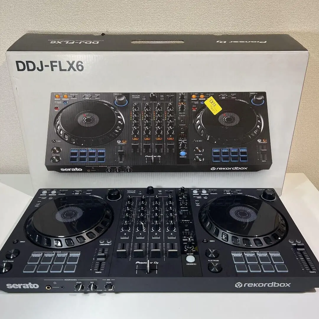 

BEST PRICE FOR Pioneer DJ DDJ-FLX6 4-deck Rekordbox and Serato DJ Controller