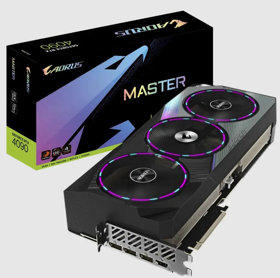 

BUY 3 GET 2 FREE Gigabyte GeForce RTX4090 MASTER OC 24GB GDDR6X Video Card GV-N4090AORUS M-24GD