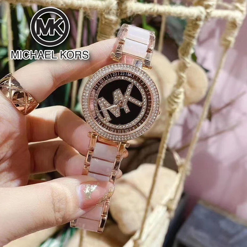 Часы в стиле MK модные женские часы со звездным небом ins для девочек корейская