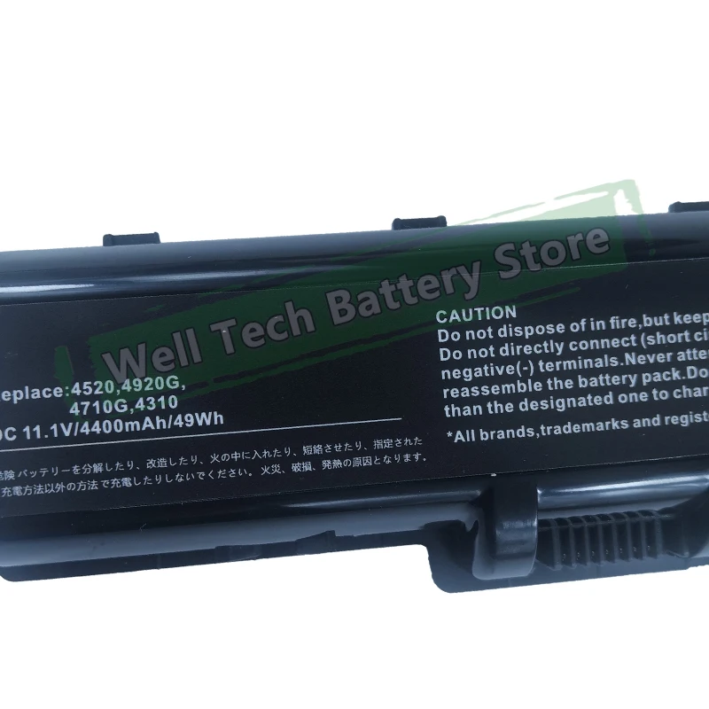 AS07A31 4310 Аккумулятор для ноутбука ACER Aspire 4730ZG 4730Z 4530 4920G-3A2G16Mn 4920-1A2G12Mi 2930Z-343G16Mn 4330 4230 2930