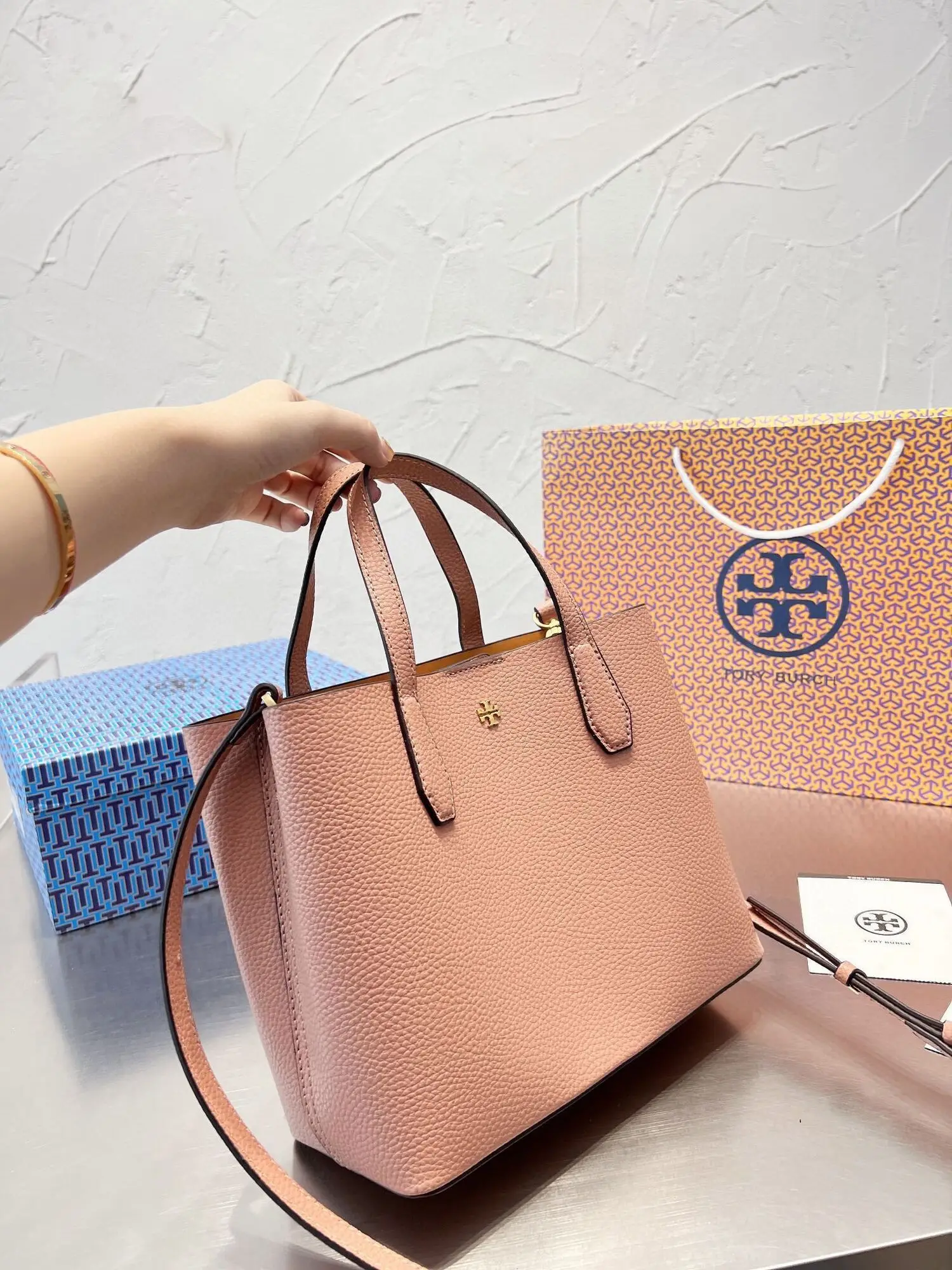 Tory Burch TB Женская Сумочка КошелеК С Одним Плечом Armpit Crossbody Сумка