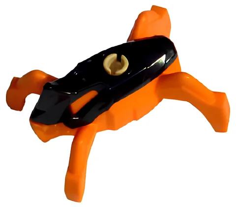 Минифигурка Lego Hero Factory Jumper - Black Top and Orange Base hf008 U