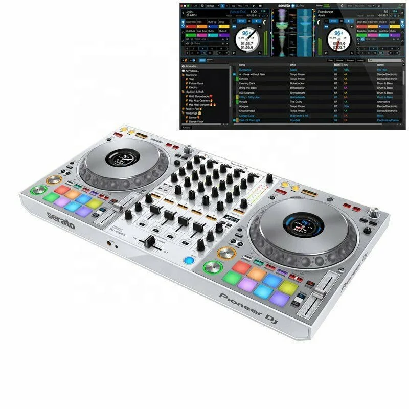 

Лучшая сделка купите 2 получите 1 бесплатно новые оригинальные мероприятия Pioneer DJ DDJ-1000SRT-W контроллер ограниченный белый Serato DJ Pro