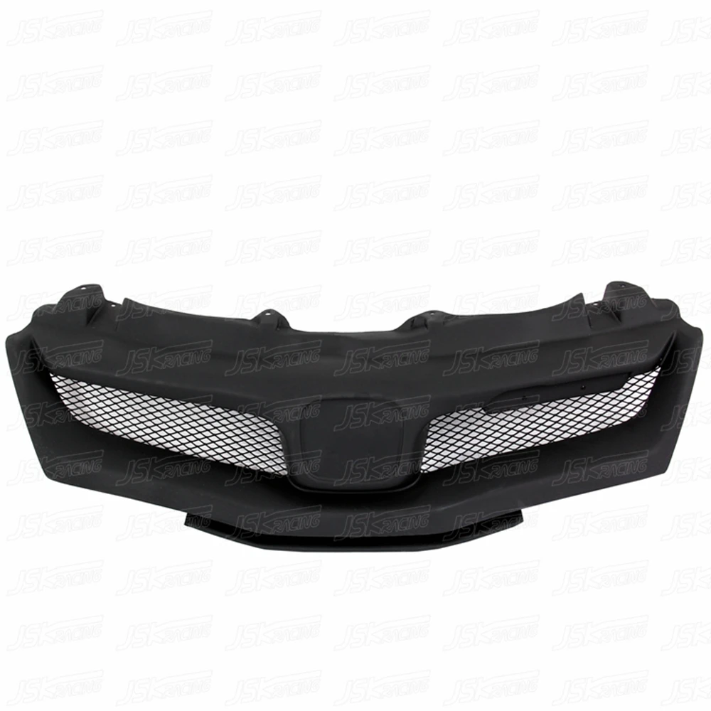 

Mu Style Glass Fiber FRP Front Grille Gill Cover Trim For Honda Civic Fn2 TYPE-R 2006-2010