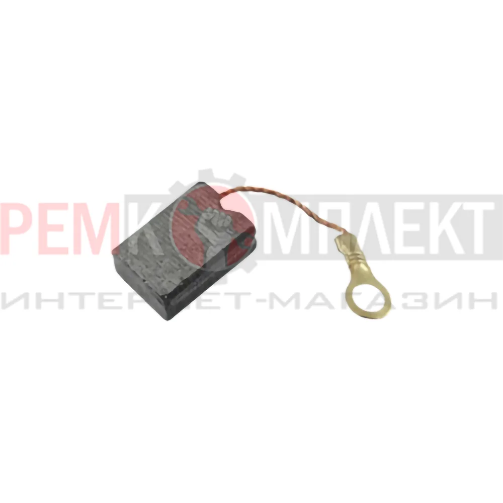 497 Электроугольная щетка 8х14х20 Поводок клемма флажок отверстие 5 5мм (для Калибр