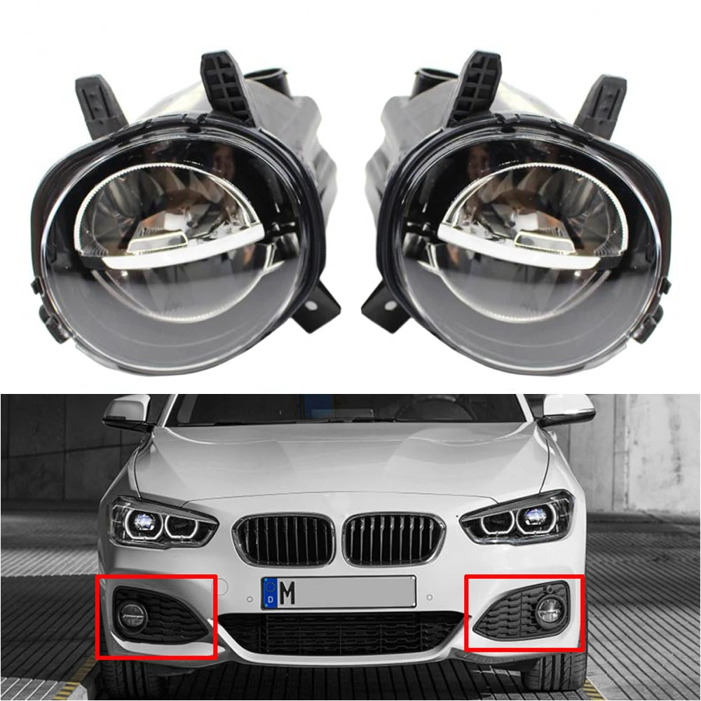 

1 Pair LED Fog Light Lamps For 2012 2013 2014 2015 2016 2017 2018 BMW 3 Series F30 F35 LCI 320i 328d 330e