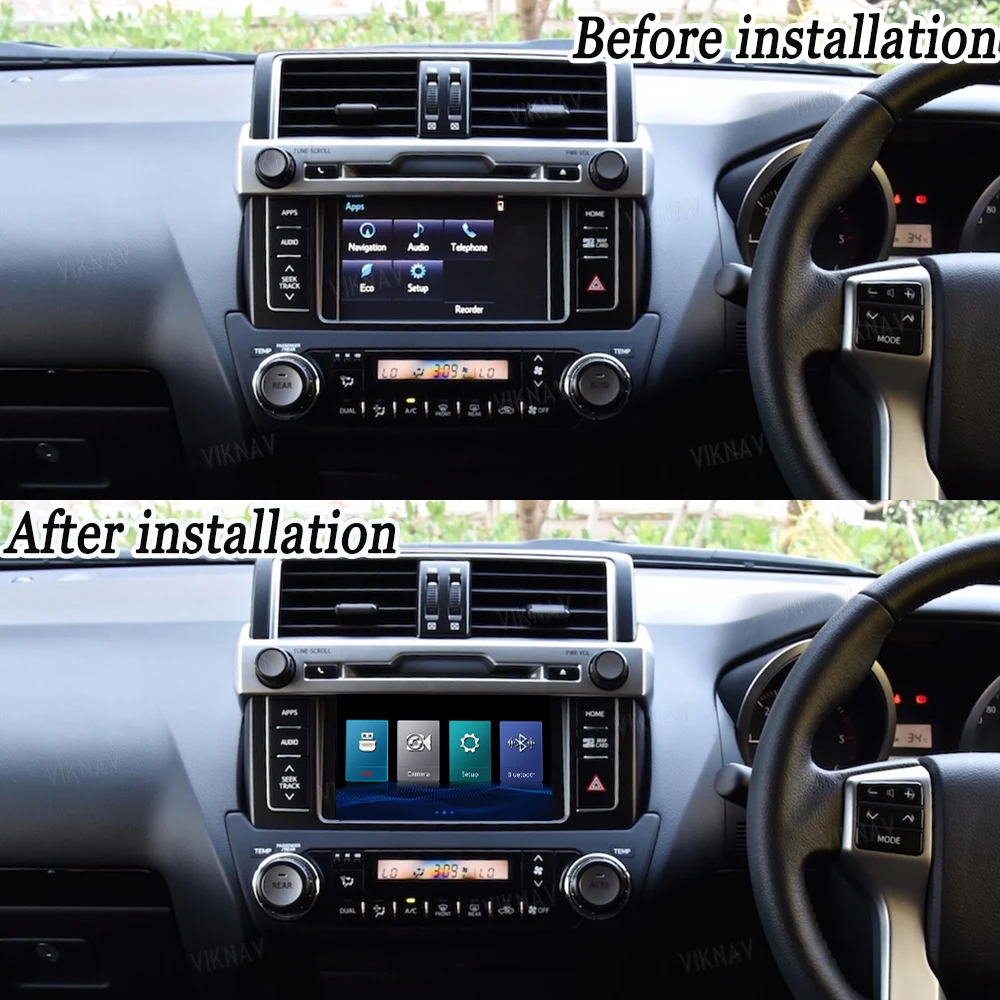 Система Viknav Linux для Toyota Prado Pioneer 2014-2017 новейший интерфейс декодера мультимедийный