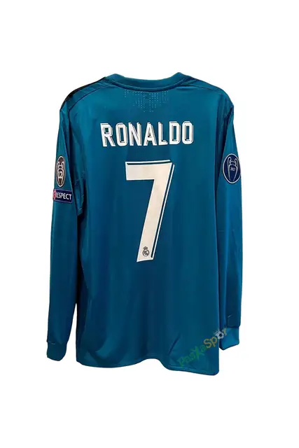 Retro Real Madrid 2018 Champions League Ronaldo Away