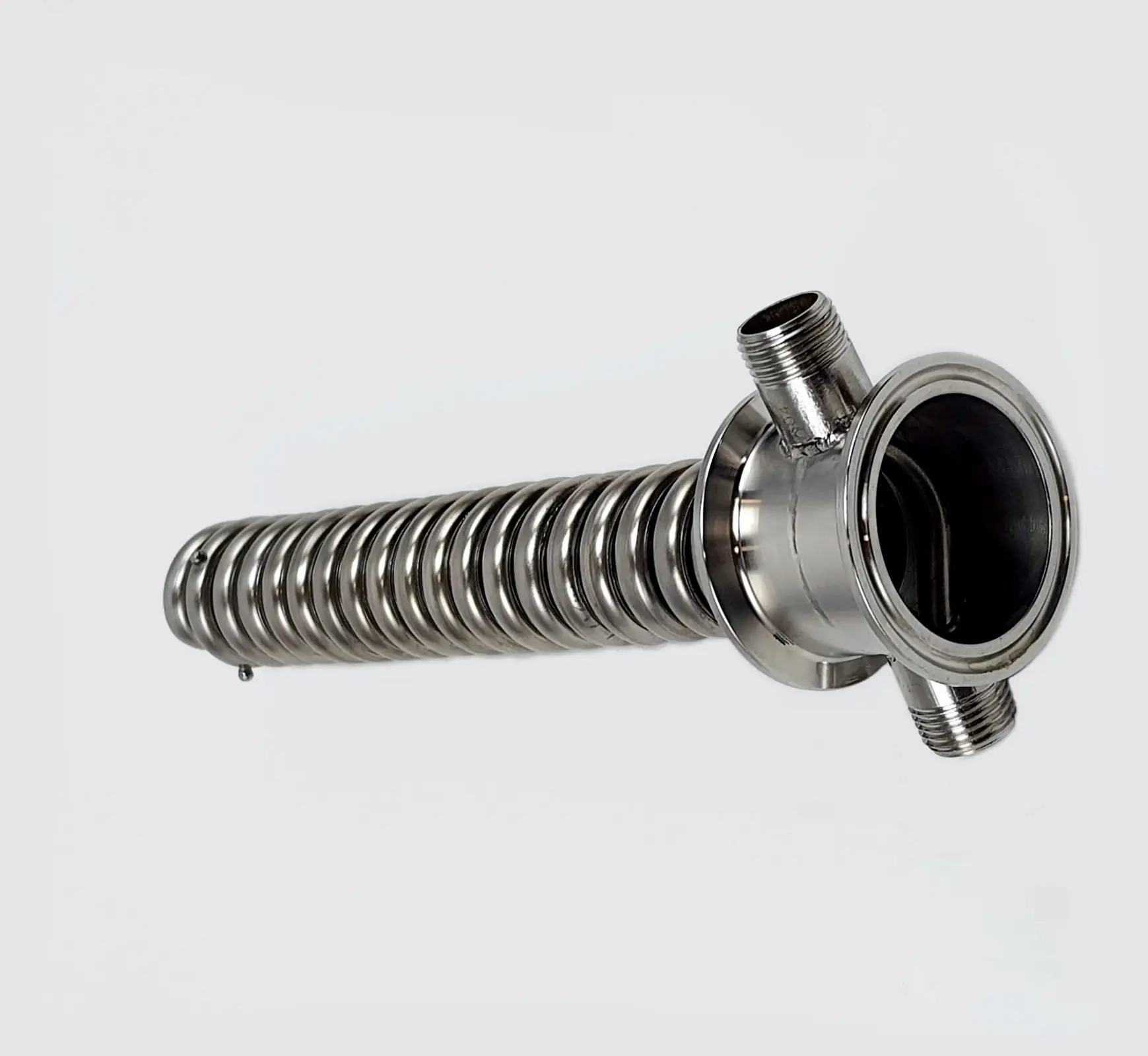 5. Димрота 2 дюйма. Медный холодильник димрота. 5. Холодильник димрота кламп 2".