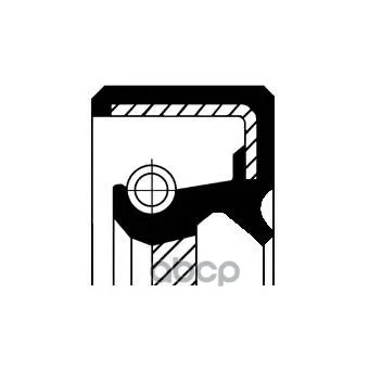 Сальник Колен.Вала/Распред.Вала Перед. 30x40x7 Mercedes W201/W124/W140 Rover 200 25/400 Renault Corteco арт.