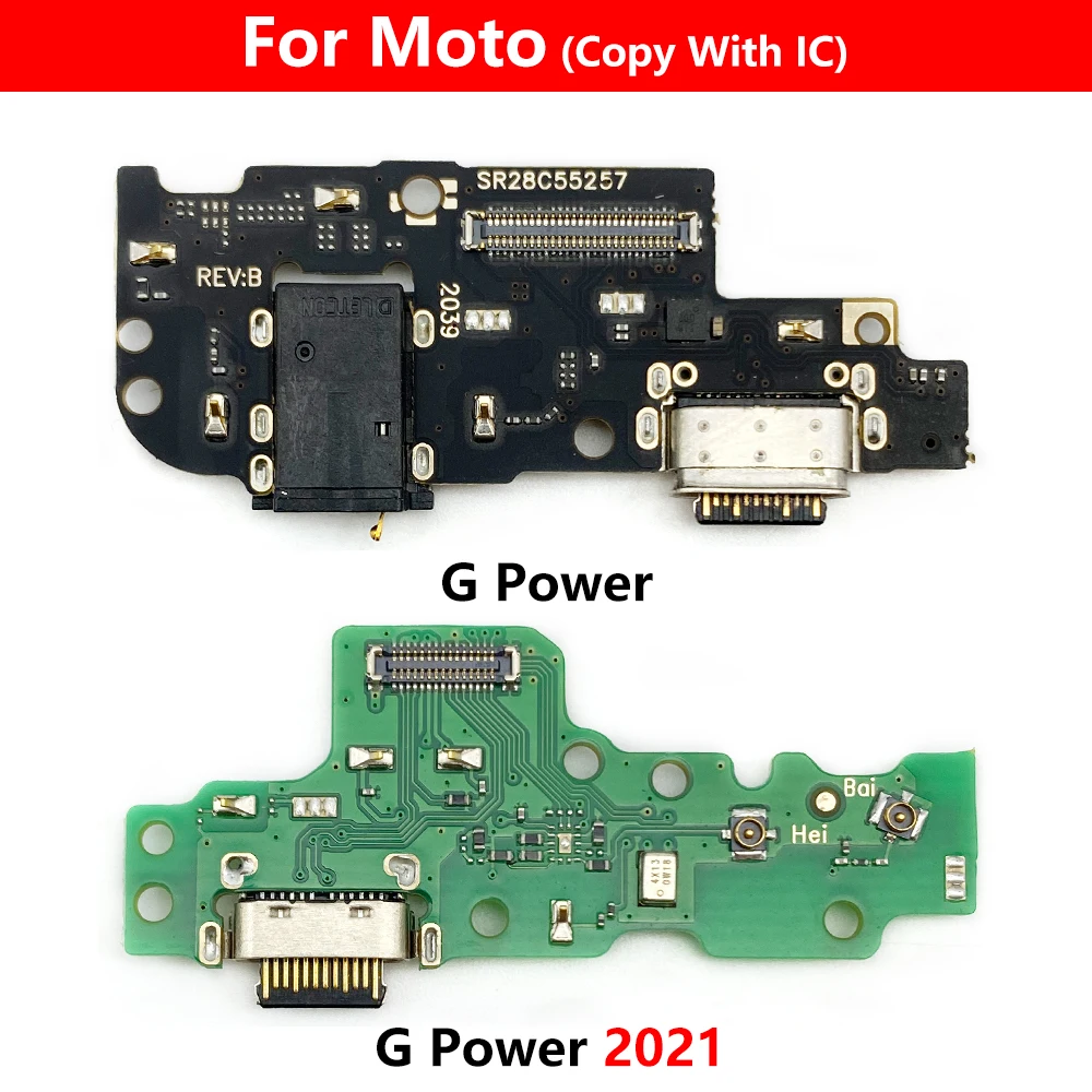 

Dock Connector Charging Charger Port Board For Moto G Stylus G Power 2021 USB Flex Cable