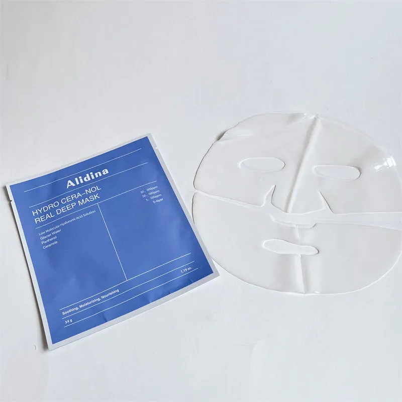 Глубокая увлажняющая маска ZS Korean Hydro Cera-nol Успокаивающая Увлажняющая питательная
