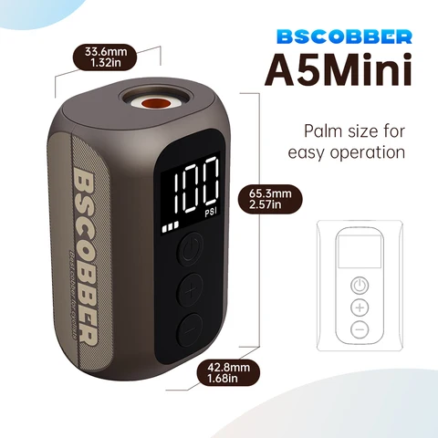Электрический насос для велосипедов BSCOBBER