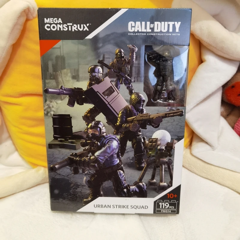 Новинка коллекционная редкая игрушка MEGA thermoux Call of Duty COD URBAN STRIKE Team FMG14