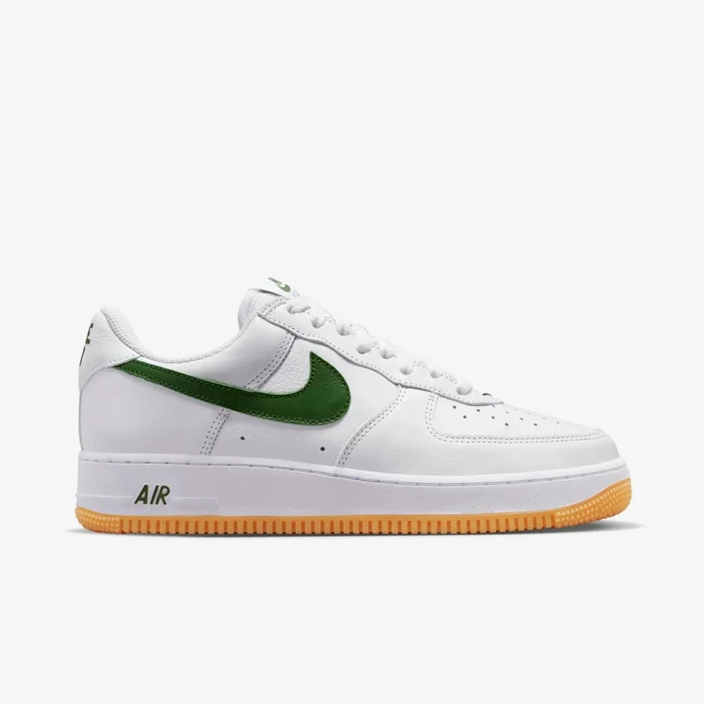 100% оригинал Nike Air Force 1 Low Color of the Month «Forest Green» Повседневные белые кроссовки унисекс FD7039-101
