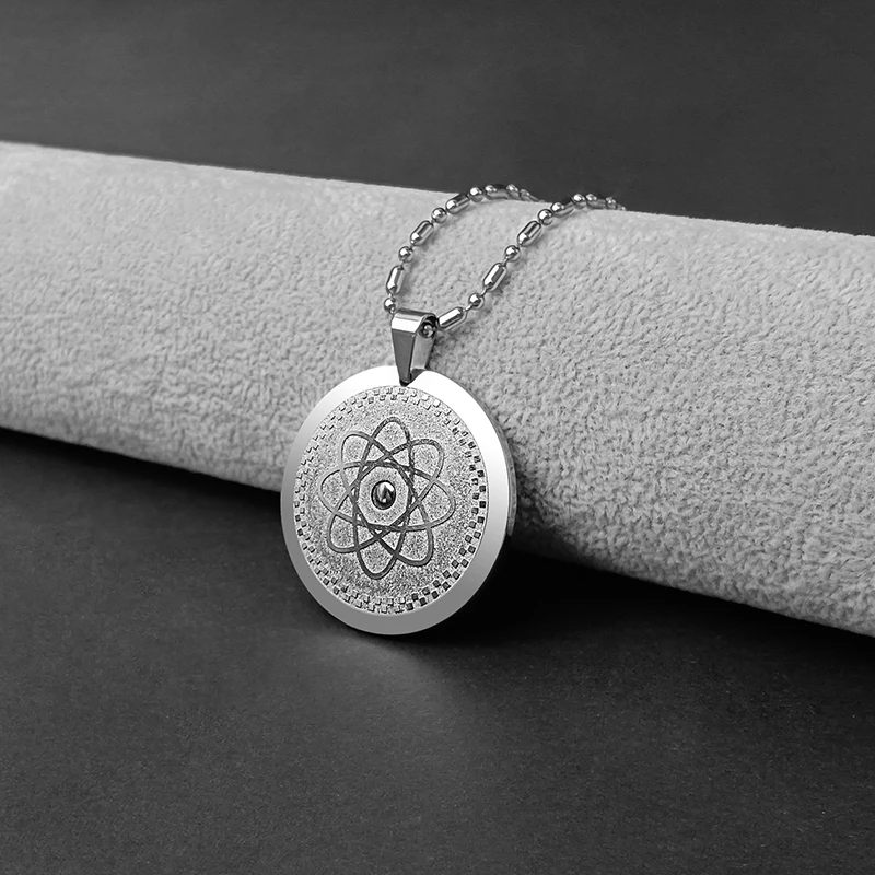 CAMAZ спутниковое ожерелье из нержавеющей стали модные украшения подвеска Energia для