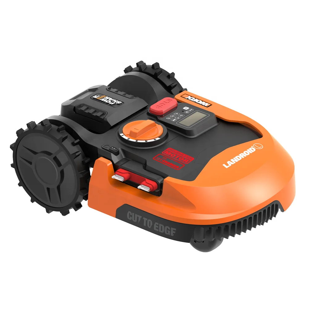 

Best Sales Offer WORX WR150 20V Landroid L Cordless 4.0ah Power share 1/2 Acre Robotic Lawn Mower